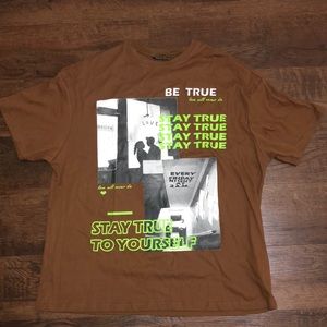 Graphic oversized tee